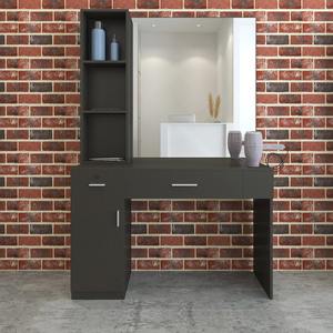 Table à tiroirs pour <span class=keywords><strong>salon</strong></span> de coiffure de beauté Offre Spéciale Armoire à outils pour <span class=keywords><strong>salon</strong></span> de coiffure en bois avec miroir pour station de coiffure - Product Image 1