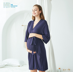 Mantas de Muselina de Rayón de Bambú para Bebé, <span class=keywords><strong>Bata</strong></span> de Maternidad y <span class=keywords><strong>Bata</strong></span> para Mamá - Product Image 1