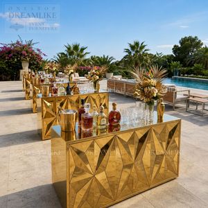 Mesa de <span class=keywords><strong>Bar</strong></span> LED Portátil de Alto Brillo para Uso Comercial en Pubs y Bares, Acero Inoxidable Resistente, Fácil de Montar, Ideal para <span class=keywords><strong>Alquiler</strong></span> - Product Image 2