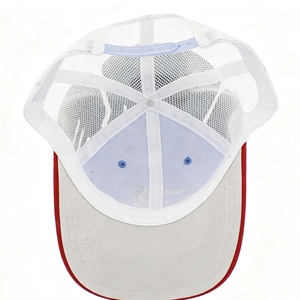 Casquette de baseball trucker en maille bicolore avec logo brodé 3D personnalisé, ajustable, pour sports de plein air, unisexe, usage quotidien - Product Image 4