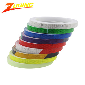 Bande réfléchissante Zuqing, autocollants de sécurité adhésifs de 10mm pour moto, vélo, ATV - Product Image 1