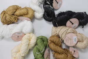 Sợi len dệt kim cao cấp ISPIE 250M, chất liệu rayon raffia, sợi viscose, dạng cuộn - Product Image 2