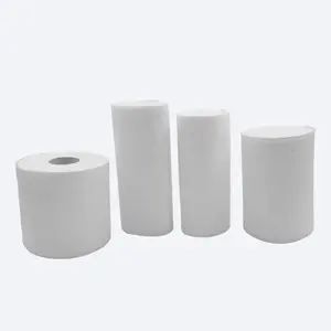 100% Trinh gỗ bột giấy bán buôn giá rẻ mềm hộ gia đình OEM thiết kế in giấy vệ sinh cuộn với logo công ty