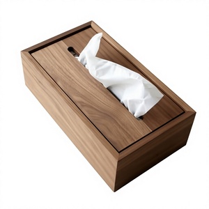 Boîte à bijoux en bois moderne écologique faite à la main, organisateur de rangement pour bijoux personnalisé pour bagues, boucles d'oreilles, colliers 182x128x85mm - Product Image 1