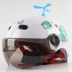 Casque de <span class=keywords><strong>moto</strong></span> à visage ouvert en PP, prix d'usine, CH001, double visière, adapté aux enfants, pour le cyclisme et le <span class=keywords><strong>cross</strong></span> - Product Image 3