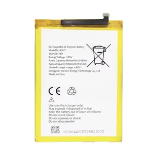 OEM replacement phone battery 3.8V big capacity smart cell mobile phone BL-49HT batteries For Tecno camon 16/pro/CE8