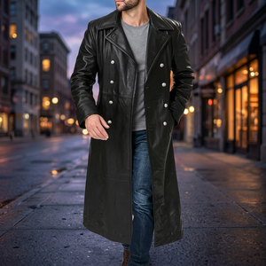 <b>Mens</b> <b>Long</b> <b>Coats</b> - Product Image 3