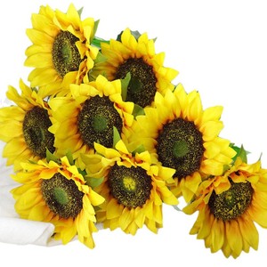 Greenway Artificial <b>Sunflower</b> 60Cm Yellow Single Piece Home Decor Wedding Prop - Product Image 5