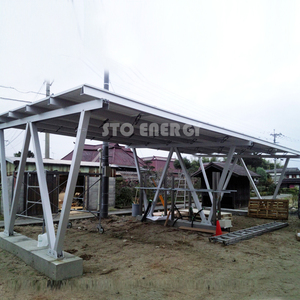 Structure de carport solaire en aluminium 10KW 50KW pour panneaux photovoltaïques, kit de montage de carport solaire, offre spéciale Mexique - Product Image 6