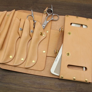 Étui à ciseaux en cuir personnalisé Boshiho pour salon de coiffure, étui pour outils de coiffeur, étui pour outils de salon de coiffure pour coiffeurs - Product Image 5