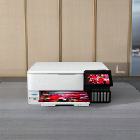 Imprimante à sublimation L850 mise à niveau vers L8168 imprimante à jet d'encre A4 de taille de bureau impression 6 couleurs L8188 impression de copie scan CD VCD couverture