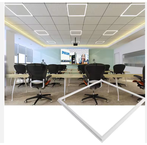 Panel <span class=keywords><strong>de</strong></span> Luz LED Comercial Moderno <span class=keywords><strong>de</strong></span> Marco Ultra Delgado con Cubierta <span class=keywords><strong>de</strong></span> Aluminio+PC, Regulable <span class=keywords><strong>de</strong></span> 0-10V - Product Image 2