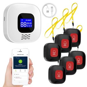 Tuya Wifi SOS botón personas mayores botones de <span class=keywords><strong>emergencia</strong></span> receptor de <span class=keywords><strong>ancianos</strong></span> llamada de paciente campana botón inalámbrico sistema cuidador pager - Product Image 5