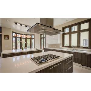 High Quality Complete <b>Kitchen</b> Modern Wood <b>Kitchen</b> Cabinets Glossy Finish <b>Kitchen</b> Furniture <b>Cupboard</b> <b>Storage</b> Pantry with Handle - Product Image 6