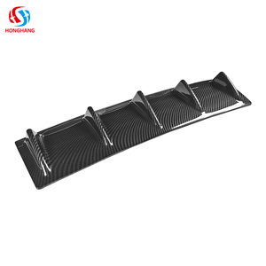 Honghang – protecteur de carrosserie Autlaco, nouveau Style de lame de diffuseur de pare-chocs arrière universel pour toutes les voitures de Type <span class=keywords><strong>E</strong></span> - Product Image 5