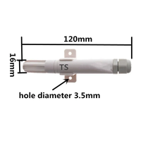 Boîtier en plastique blanc pour capteur de température et d'humidité, peut être utilisé pour la sonde numérique SHT20 SHT21 SHT30 SHT31 BME280, étanche