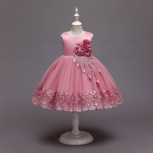 Vestido <span class=keywords><strong>de</strong></span> Princesa para Niñas Meiqiai, Nuevo Vestido Estampado <span class=keywords><strong>de</strong></span> Verano 2025 para Niña Pequeña, Vestido Elegante <span class=keywords><strong>de</strong></span> Alta Gama para Niñas AL0006 - Product Image 3