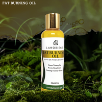 Produit de perte de poids rapide LANORIENT en marque privée, huile de massage pour le corps brûle-graisses naturelle et biologique à la vitamine E et au jojoba