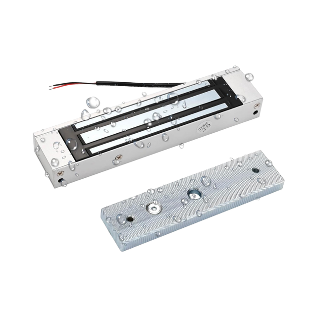 "Waterproof Aluminum EM Lock 350lbs 12V Smart Door Lock with Durable Magnetic System"