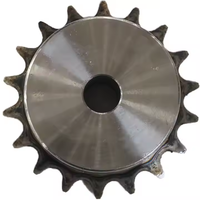 Personnalisable ISO Standard Double Rouleau Chaîne Pignon Arbre Accouplements OEM Usiné pour