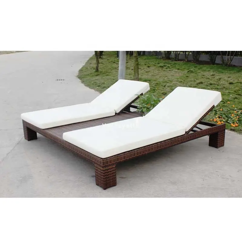 Sun Lounger Best Outdoor Chaise Lounge Double Wide Chaise Lounge 2 Person Lounger Outdoor Chaise Lounge Set of 2
