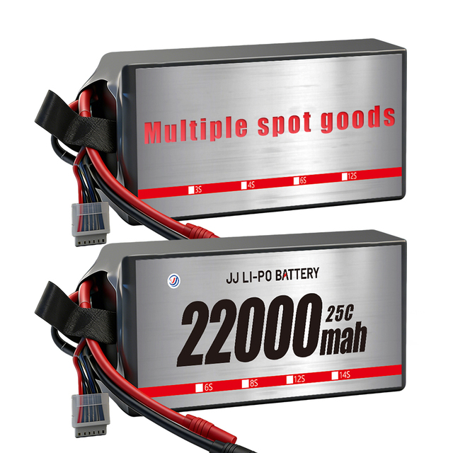 Drone Battery 20000mAh 22000mah 6S 8S 12S 14S 16S High Power Lipo Polymer Pack for Industrial UAV Agriculture Survey Long Flight