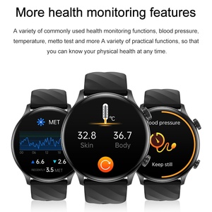 Smartwatch Gw63 con Monitoraggio Continuo della Frequenza Cardiaca, Misurazione della Temperatura del Sonno, Display IPS, BT5.3, Chiamate, IP67 Impermeabile - Product Image 2