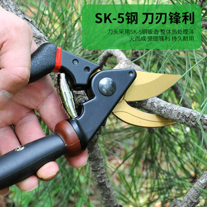 Soumatsu Bypass Pruning <b>Shears</b> 220mm Rotating Handle Carbon Steel Garden <b>Tool</b> - Product Image 3