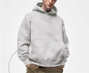 Hop Hoodie Blank Varios colores Poliéster/Algodón Hoodie Streetwear Oversized Cotton Heavyweight Hoodies - Product Image 4
