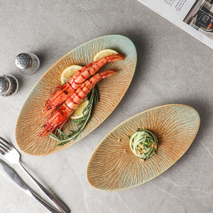 Vajilla de Cerámica Moderna para Cocina y Supermercado, Platos de Porcelana con Logotipo Personalizado para Restaurante, Platos de Cerámica para <span class=keywords><strong>Sushi</strong></span> - Product Image 2