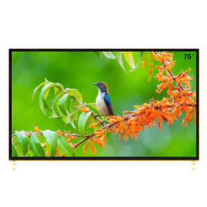 OLED 75 Inch 4K TV Smart <b>Network</b> LCD Television With HDMI Interface Black <b>Cabinet</b> - Product Image 1