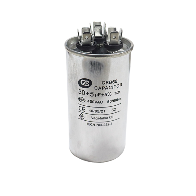Factory Price Manufacturer Supplier Running Capacitor CBB60 Metal Manual for Home Use Air Conditioning Fitting