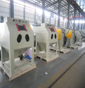 High Quality 800*700mm Working Space Wet Sandblaster for Sale with Stainless Steel Material