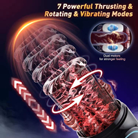Masturbateur électrique automatique pour homme avec pompe à pénis, 7 modes de succion, léchage, 7 modes de vibration rotative, jouets sexuels pour adultes