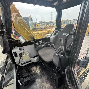 Mini-excavatrice sur chenilles Caterpillar CAT 308E2 d'occasion, 8 tonnes, moteur CAT d'origine, avec lame de bulldozer pour travaux de construction - Product Image 4
