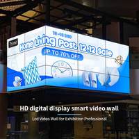 Panel Layar LCD Layar Sentuh 55 Inci 3X3 4X4 LCD Samsung 65 Inch 4K 2X2 LCD Video Dinding Layar Splicing