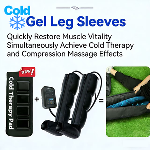 Système de récupération sportive par massage, bottes à compression d'air à 4 chambres pour machine de massage des pieds et des jambes - Product Image 4