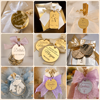 Étiquettes personnalisées en acrylique miroir pour cadeaux de mariage, cartes de nom personnalisées pour l'agencement des invités, étiquettes cadeaux pour demande en mariage de demoiselle d'honneur