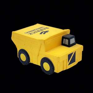 Pelota Antiestrés de Camión Volquete, Juguete Suave y Blandito, Pelota Antiestrés con Forma Personalizada de Camión Volquete - Product Image 2