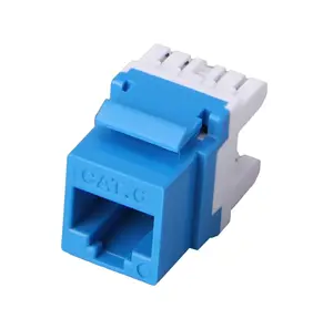 Лучшая цена rj45 keystone jack гнездовой переходник с разъемом cat6 utp stp сетевой адаптер Ethernet LAN Неэкранированные резьбовые помехи