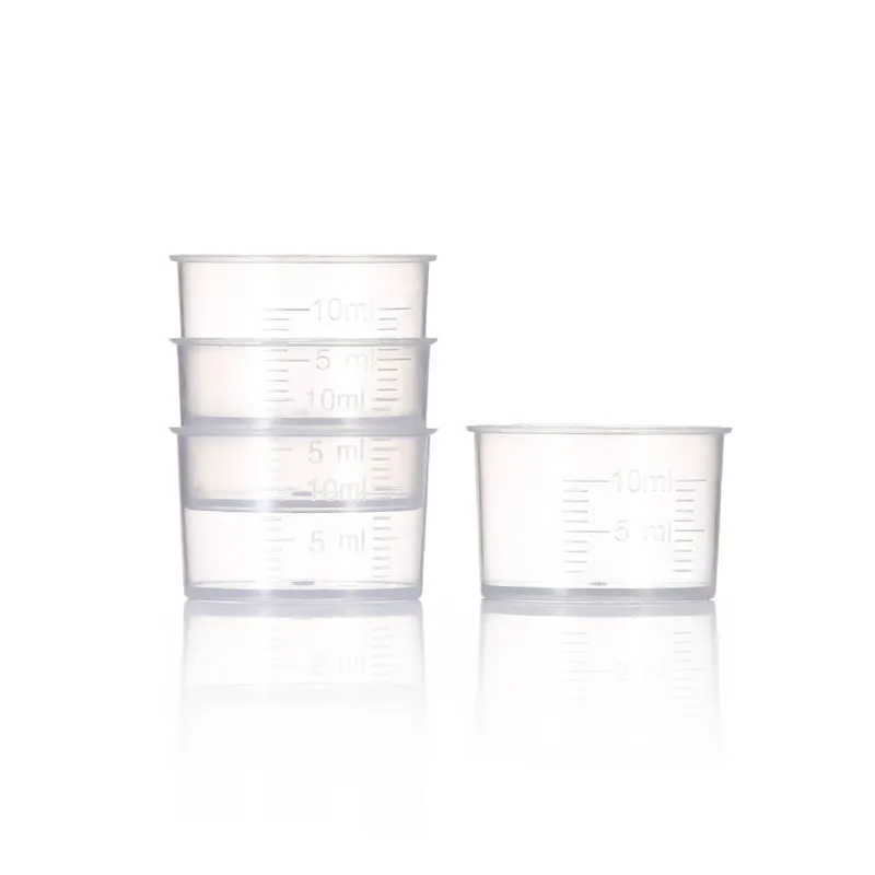 Cuchara medidora desechable, tazas medidoras de plástico, 10ml, 60ml, nuevo estilo