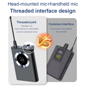 <span class=keywords><strong>ไม</strong></span>โครโฟนไร้สาย,<span class=keywords><strong>ไม</strong></span><span class=keywords><strong>ค์</strong></span>ลอยไร้สายแบบแฮนด์ฟรีคอนเดนเซอร์ไมค์สำหรับผู้สื่อข่าว - Product Image 4