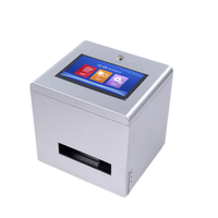 Máquina Codificadora Automática al por Mayor de Fábrica, Impresora de Inyección de Tinta Estática de Fácil Operación para Fecha de Caducidad en Empaques Flexibles de Huevos, Tinta Eco Solvente