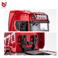 HUINA 1501 SCANIA Camion Sous Licence Télécommandé en Alliage 1/18 19 Canaux Remorque Voiture Jouet 770S