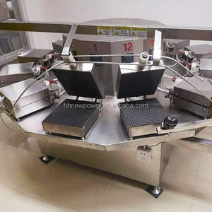 Línea de producción comercial pequeña de Stroopwafel, rollo de huevo crujiente de Fénix, máquina para hacer conos de helado, máquina para hacer conos de gofres, precio - Product Image 4