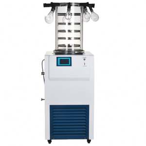 ZLGJ-18 Máquina de Vacío Mini Totalmente de Acero Inoxidable, Equipo de Secado por Congelación Industrial con Tapado Manual Vertical para Laboratorio - Product Image 2