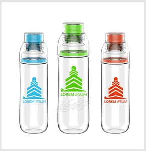 700ml 24oz Unique Design Benutzer definiertes Logo BPA Free Tritan Plastic Sport flasche