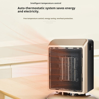 Ventilateur chauffant électrique USB à commande à distance PTC, régulateur de température, protection contre la surchauffe, 1000W, chauffage portable de bureau