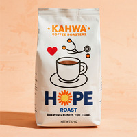 Sachets personnalisés 12oz 1kg Emballage de luxe Mat avec valve 250g Pochette imprimée avec logo Bolsas Para Cafe Sachets de café avec valve à air