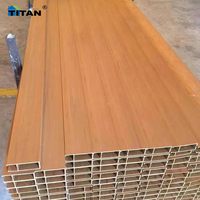 Tubo Exterior de WPC 150X60, Viga Exterior de WPC 15 cm, Columna de WPC, Vigas de WPC 120*60, Panel de Techo Falso